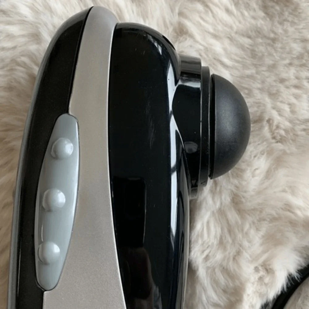 Homedics Heated Adjustable Massager HHP-340H-2 Compact Percussion‎ Handheld